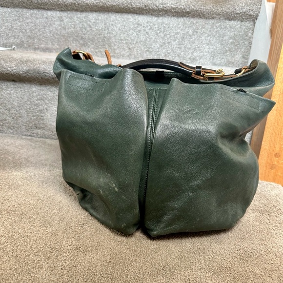 MARNI Leather Hobo Bag with Slouchy Design - Picture 4 of 12